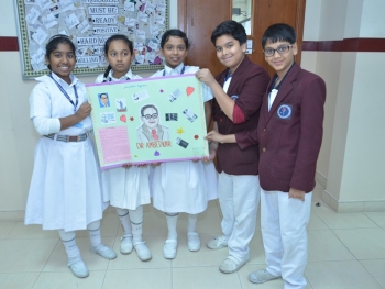 Primaryii &raquo; Project &raquo; Students Celebrating Dr.  Ambedkar Jayanti